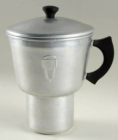 Orange Poppy Metal Drip for Coffee Pot
