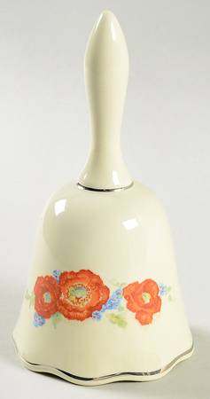 Orange Poppy Shirley Bell