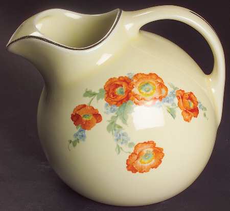 Orange Poppy 64 Oz Ball Jug