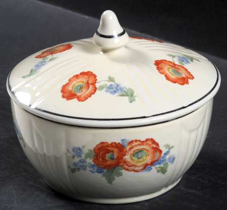 Orange Poppy Radiance Drip Jar & Lid