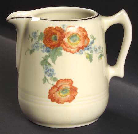 Orange Poppy 10 Oz Great American Creamer