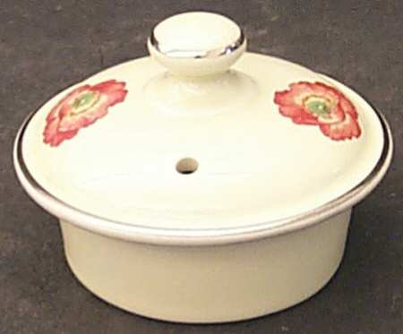 Orange Poppy Lid for Boston Teapot