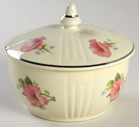 Pastel Morning Glory Radiance Drip Jar & Lid