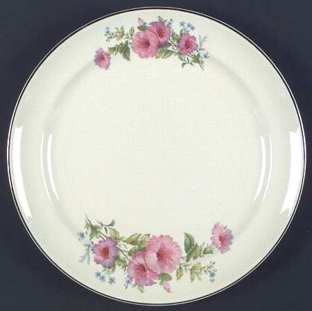 Pastel Morning Glory Breakfast Plate