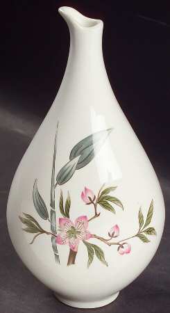 Peach Blossom (Classic Shape) 1-Piece Vinegar Cruet with Spout