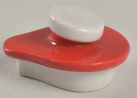 Pert Chinese Red Lid for 3-4 Cup Small Sani-Grid Teapot