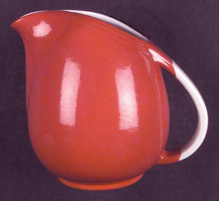 Pert Chinese Red 16 Oz Small Sani-Grid Jug