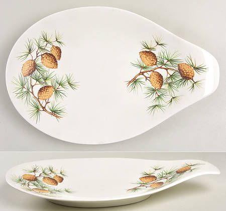Pinecone 14" Large Salad Serving Bowl