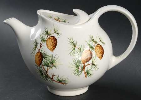 Pinecone Teapot & Lid