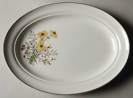 Richmond Brown Eyed Susan 13" Oval Serving Platter