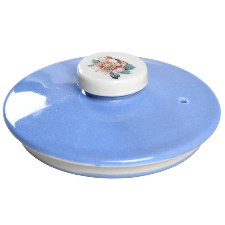 Rose Parade Lid for Bean Pot