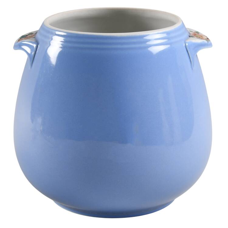 Rose Parade Bean Pot No Lid