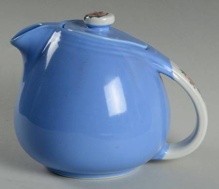 Rose Parade 5-6 Cup Sani-Grid Teapot & Lid