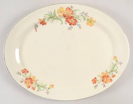 Serenade 11" Oval Serving Platter