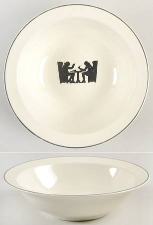 Silhouette Rim Cereal Bowl
