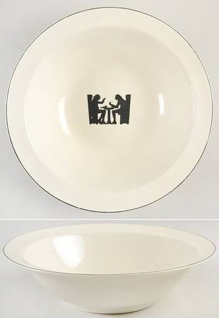 Silhouette 9" Round Vegetable Bowl
