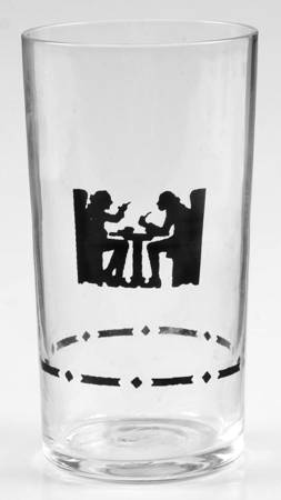 Silhouette 8 Oz Glassware Tumbler