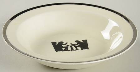 Silhouette Rim Fruit/Dessert (Sauce) Bowl