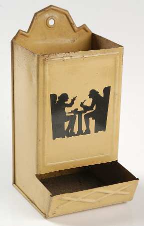 Silhouette Metal Match Safe