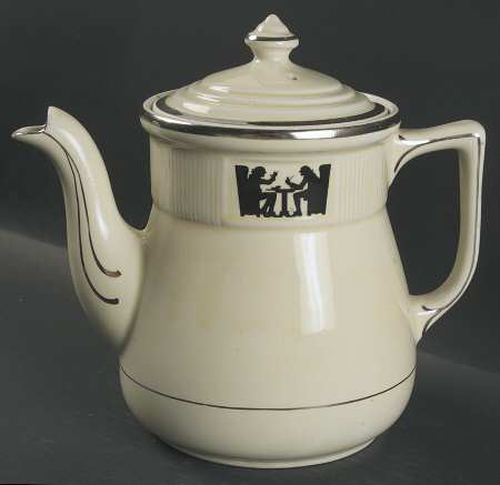 Silhouette 8 Cup Medallion Coffee Pot & Lid