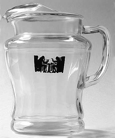 Silhouette 64 Oz Glassware Federal Pitcher