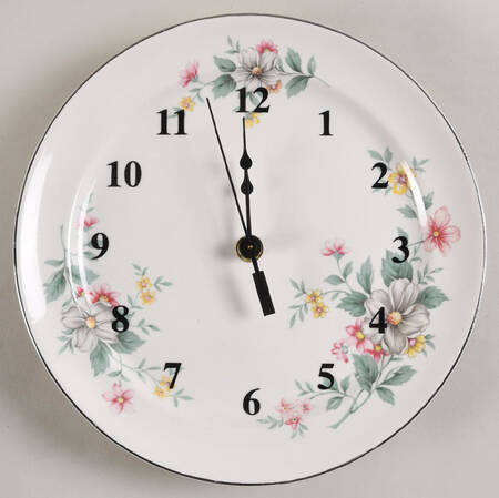 Springtime 1-2" depth  Clock Plate HC