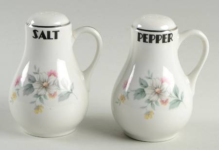 Springtime Handled Salt & Pepper Set
