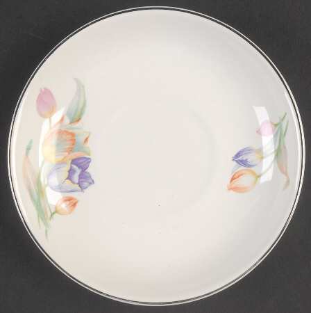 Tulip Saucer for St Denis Cup