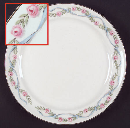 Wildfire (Gold Trim) Breakfast Plate