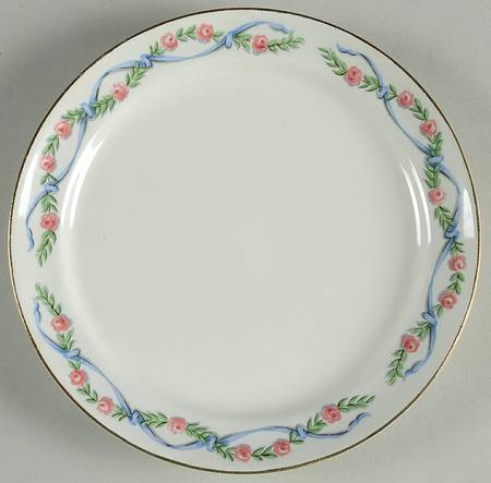 Wildfire (Gold Trim) Dessert/Pie Plate