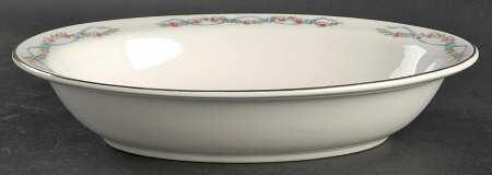 Wildfire (Gold Trim) 10" Oval Vegetable Bowl