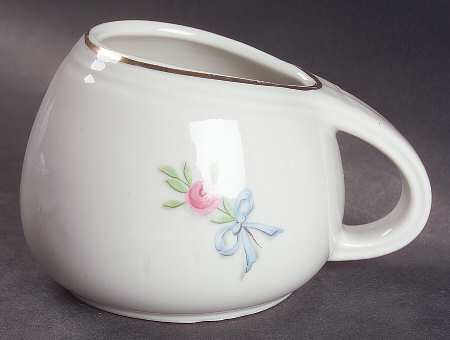Wildfire (Gold Trim) Sani-Grid Open Sugar Bowl