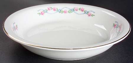 Wildfire (Gold Trim) Pie Serving Plate