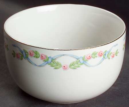 Wildfire (Gold Trim) 7" Straight Sided Bowl (No Embossed Rings)