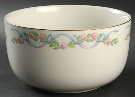 Wildfire (Gold Trim) 9" Straight Sided Bowl (No Embossed Rings)