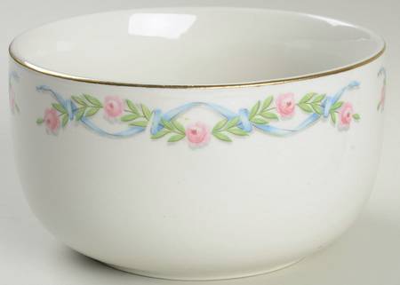 Wildfire (Gold Trim) 6" Straight Sided Bowl (No Embossed Rings)