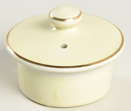Yellow Rose Lid for 10-12 Cup New York Teapot