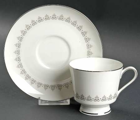 Classic Footed Cup & Saucer Set