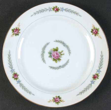 Peacock Bread & Butter Plate