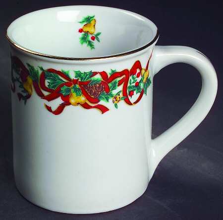 Holiday Ribbon Mug