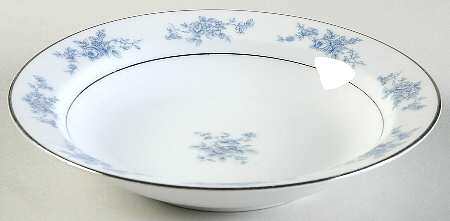 Sheffield Blue Rim Soup Bowl