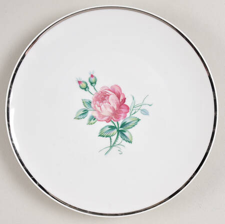 Dresden Rose Salad Plate