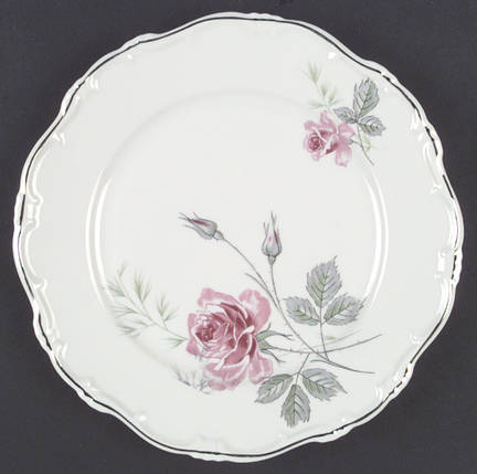 Enchanted Rose Pink Dinner Plate