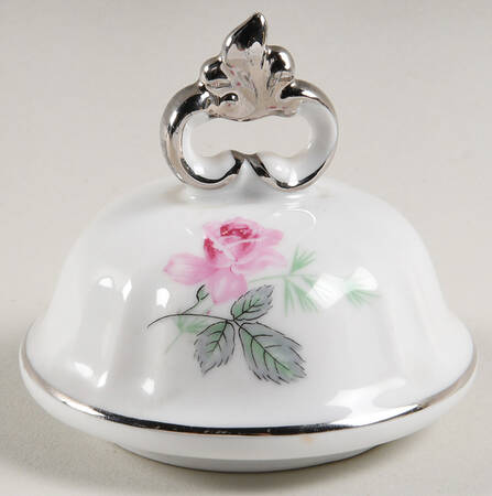 Enchanted Rose Pink Lid for Sugar Bowl