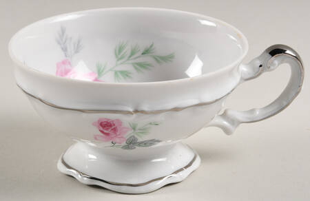Enchanted Rose Pink Footed Cup