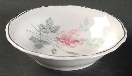 Enchanted Rose Pink Fruit/Dessert (Sauce) Bowl