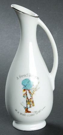 Blue Girl(Platinum) 5" Bud Vase