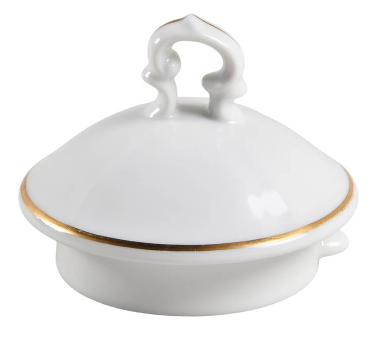 Girl with Rose Lid for Teapot
