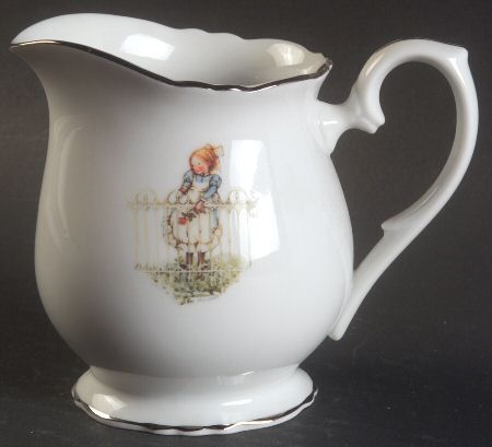 Girl with Rose Creamer