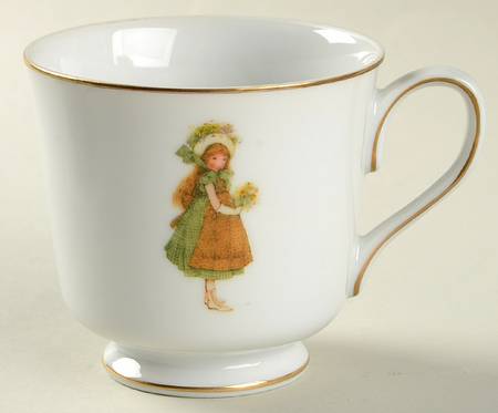 Green Girl Footed Cup